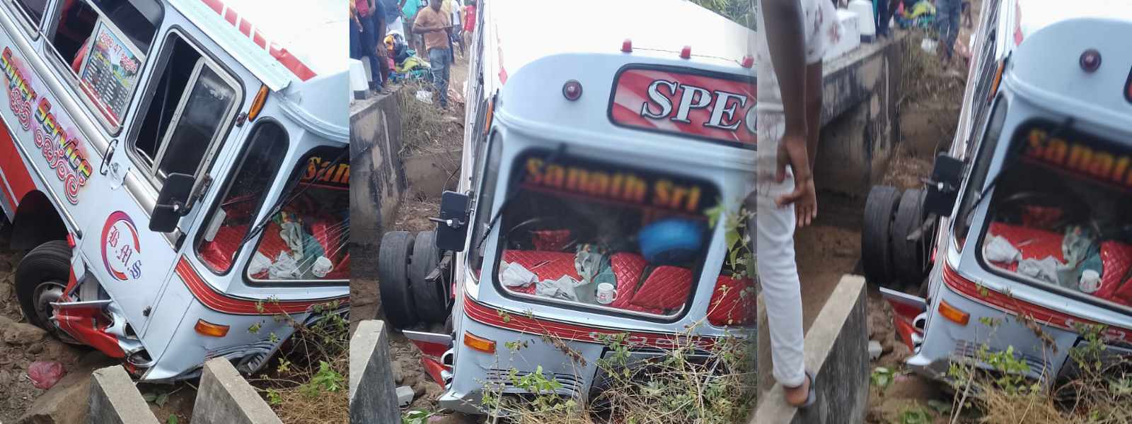 බස් අනතුරකින් පුද්ගලයෙකු මරුට, 57කට තුවාල..